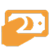Handing out cash image